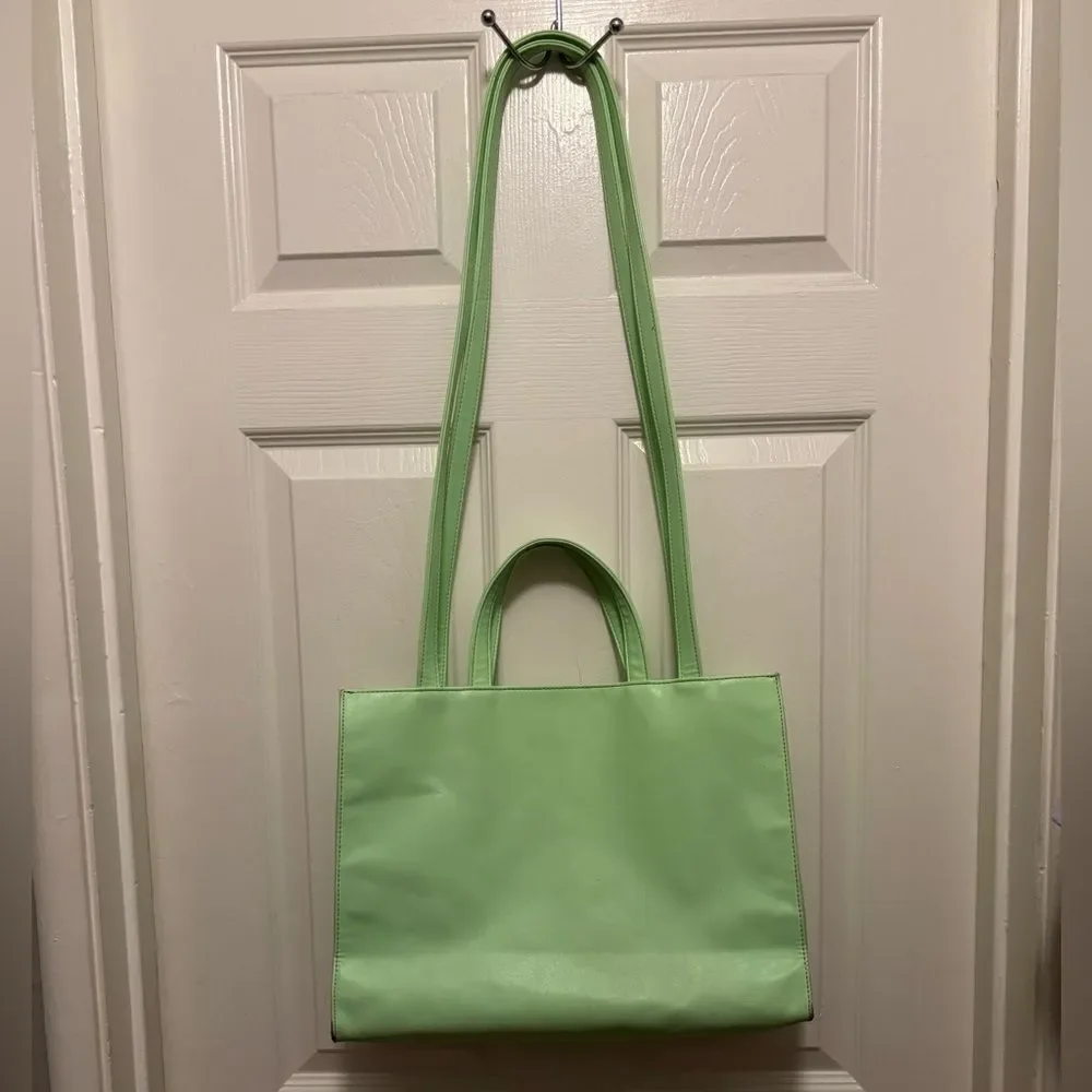 TELFAR•Medium tote double mint green - Picture 3 of 16